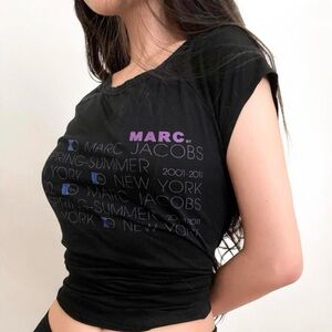 MARC BY MARC JACOBS® WOMEN'S '10' T-SHIRT.